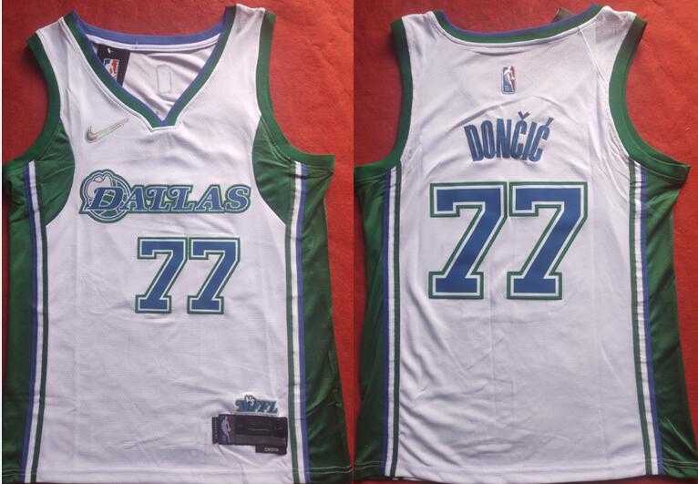 Mavericks 77 Luka Doncic White Nike Diamond 75th Anniversary City Edition Swingman Jersey,We sell and wholesale Mavericks 77 Luka Doncic White Nike Diamond 75th Anniversary City Edition Swingman Jersey on line form chian!